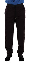 Load image into Gallery viewer, Dolce & Gabbana Elegant Burgundy Cotton Joggers