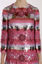Load image into Gallery viewer, Dolce & Gabbana Opulent Pink Sequined Floor-Length Dress