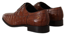 Load image into Gallery viewer, Dolce & Gabbana Elegant Exotic Crocodile Leather Formal Shoes