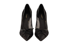Load image into Gallery viewer, Dolce & Gabbana Elegant Black Mesh Stiletto Pumps