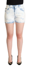 Load image into Gallery viewer, Dolce & Gabbana Chic White Denim Mid-Waisted Shorts