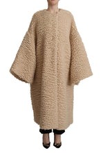 Load image into Gallery viewer, Dolce & Gabbana Elegant Beige Cashmere Overcoat Jacket