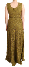 Load image into Gallery viewer, Dolce & Gabbana Elegant Lace Floor-Length Sleeveless Gown