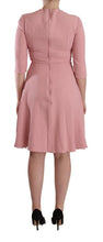 Load image into Gallery viewer, Dolce & Gabbana Elegant Pink A-Line Knee Length Dress