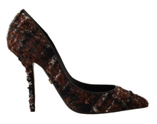 Load image into Gallery viewer, Dolce & Gabbana Elegant Multicolor Tweed Pumps