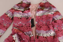 Load image into Gallery viewer, Dolce & Gabbana Opulent Pink Sequined Floor-Length Dress
