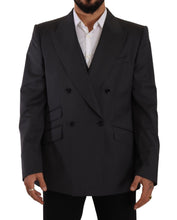 Load image into Gallery viewer, Dolce & Gabbana Elegant Gray Sicilia Wool Blend Suit