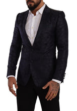 Load image into Gallery viewer, Dolce & Gabbana Elegant Dark Blue MARTINI Formal Blazer