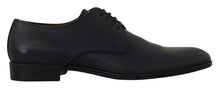 Load image into Gallery viewer, Dolce & Gabbana Elegant Navy Blue Derby Formal Shoes