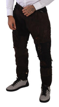 Load image into Gallery viewer, Dolce & Gabbana Elegant Distressed Patchwork Denim Jeans