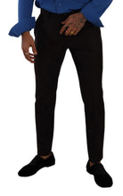 Load image into Gallery viewer, Dolce & Gabbana Elegant Bordeaux Slim-Fit Wool Dress Pants