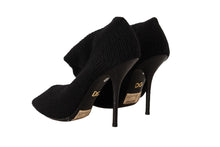 Load image into Gallery viewer, Dolce & Gabbana Elegant Stretch Socks Boots in Black