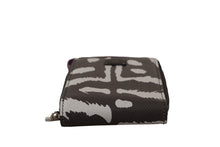 Load image into Gallery viewer, Dolce & Gabbana Elegant Purple Leather Bifold Wallet with Strap
