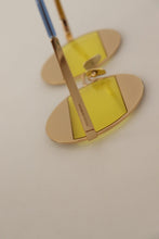 Load image into Gallery viewer, Dolce & Gabbana Crystal Embellished Oval Sunglasses