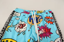 Load image into Gallery viewer, Dolce & Gabbana Chic Cartoon Print Knitted Jogger Pants
