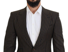 Load image into Gallery viewer, Dolce & Gabbana Elegant Striped Wool Blend Slim Blazer