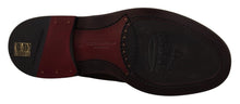 Load image into Gallery viewer, Dolce & Gabbana Brown Leather Oxford Wingtip Formal Derby