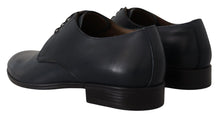 Load image into Gallery viewer, Dolce & Gabbana Elegant Navy Blue Derby Formal Shoes