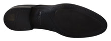 Load image into Gallery viewer, Dolce & Gabbana Elegant Navy Blue Derby Formal Shoes