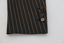 Load image into Gallery viewer, Dolce & Gabbana Elegant Striped Wool Blend Slim Blazer