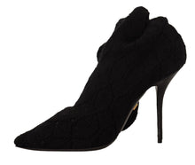 Load image into Gallery viewer, Dolce & Gabbana Elegant Black Stretch Socks Boots