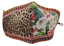 Load image into Gallery viewer, Dolce & Gabbana Chic Multicolor Designer Face Mask