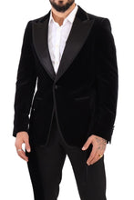Load image into Gallery viewer, Dolce & Gabbana Elegant Single Breasted Velvet Blazer