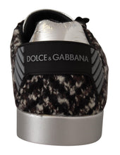 Load image into Gallery viewer, Dolce & Gabbana Silver Elegance Leather Sneakers