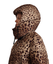Load image into Gallery viewer, Dolce & Gabbana Elegant Leopard Print Long Jacket