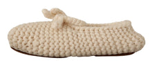 Load image into Gallery viewer, Dolce & Gabbana Chic Wool Knit Ballerina Flats