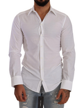 Load image into Gallery viewer, Dolce & Gabbana Elegant White Cotton Poplin Dress Shirt