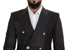 Load image into Gallery viewer, Dolce & Gabbana Multicolor Wool Silk Blend Slim Fit Blazer
