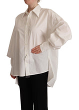 Load image into Gallery viewer, Dolce & Gabbana Timeless White Polo Top - Elegance Meets Comfort