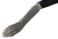 Load image into Gallery viewer, Dolce & Gabbana Elegant Elbow Length White Gloves