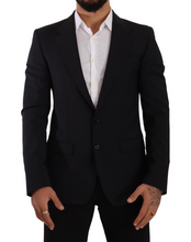 Load image into Gallery viewer, Dolce & Gabbana Elegant Black Martini Slim Fit Blazer and Vest