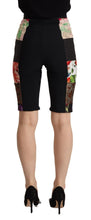 Load image into Gallery viewer, Dolce & Gabbana Elegant Floral Cropped Pants in Purple Hues