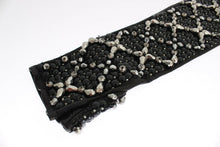 Load image into Gallery viewer, Dolce & Gabbana Elegant Crystal Beaded Leather Gloves