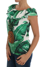 Load image into Gallery viewer, Dolce & Gabbana Elegant Sequined Pineapple Blouse