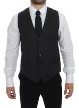 Load image into Gallery viewer, Dolce & Gabbana Gray Wool Formal Dress Vest Gilet Weste