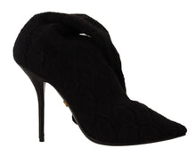 Load image into Gallery viewer, Dolce & Gabbana Elegant Black Stretch Socks Boots