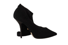 Load image into Gallery viewer, Dolce & Gabbana Elegant Stretch Socks Boots in Black