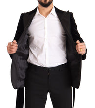 Load image into Gallery viewer, Dolce & Gabbana Elegant Single Breasted Velvet Blazer
