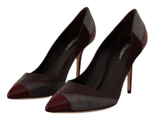 Load image into Gallery viewer, Dolce & Gabbana Multicolor Exotic Leather Heels Pumps