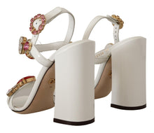 Load image into Gallery viewer, Dolce & Gabbana Keira Crystal-Embellished Ankle Strap Heels