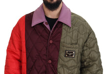 Load image into Gallery viewer, Dolce & Gabbana Elegant Quilted Multicolor Jacket