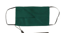 Load image into Gallery viewer, Dolce & Gabbana Emerald Silk Pleated Face Mask