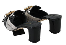 Load image into Gallery viewer, Dolce & Gabbana Crystal-Embellished Exotic Leather Sandals