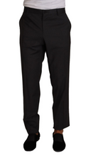 Load image into Gallery viewer, Dolce & Gabbana Elegant Grey Wool Dress Trousers