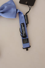 Load image into Gallery viewer, Dolce & Gabbana Elegant Purple Silk Bow Tie