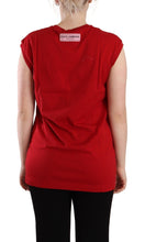 Load image into Gallery viewer, Dolce & Gabbana Elegant Sleeveless Crew Neck Tank Top